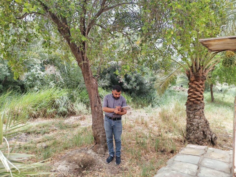 صورة من مقال: بيئة ذي قار تنفذ جولة ميدانية لتقييم التربة والغطاء النباتي في قرى المحافظة
