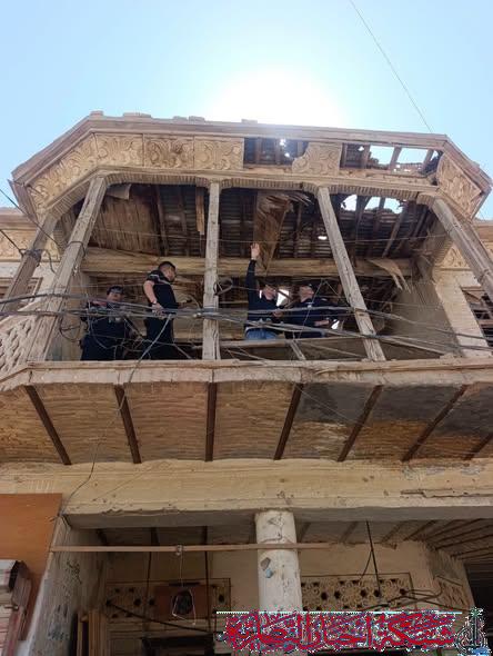صورة من مقال: آثار ذي قار تواصل توثيق مواقعها التراثية وتضع فندق الخيري في الرفاعي تحت الحماية الرسمية