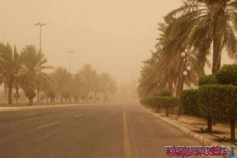 صورة من مقال: رياح شمالية غربية وغبار محلي.. منخفض شبه الجزيرة العربية يواصل تأثيره على أجواء ذي قار