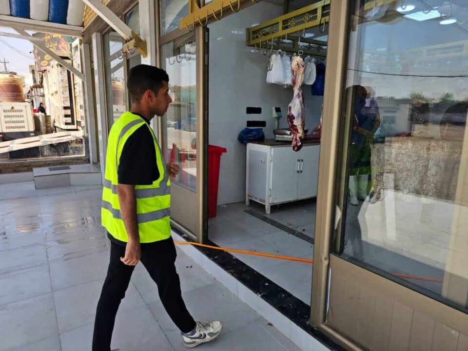 صورة من مقال: بلدية الناصرية تشن حملات على محال القصابة وتحذر من إغلاق المخالفين