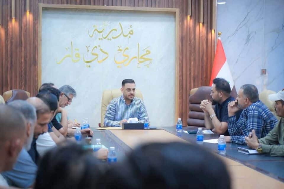 صورة من مقال: مدير مجاري ذي قار يعقد اجتماعا موسعا استعدادا لخدمة زوار أربعينية الإمام الحسين