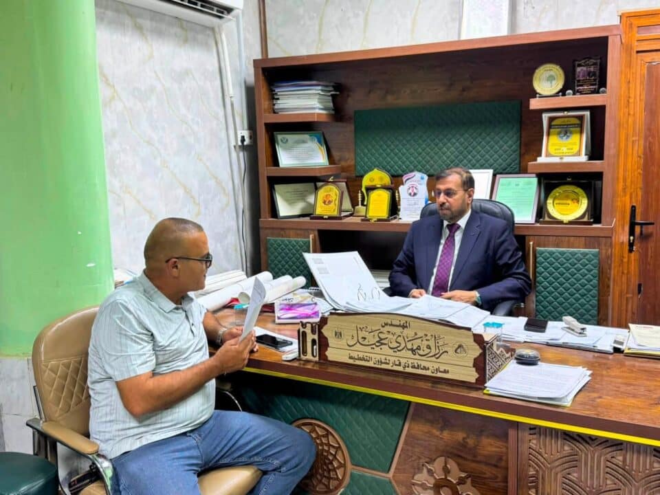 صورة من مقال: معاون محافظ ذي قار يعلن المباشرة بإجراءات تمليك طريق التنمية وإنجاز كافة التعارضات