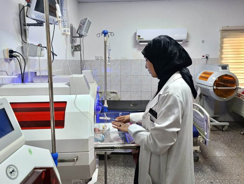 صورة من مقال: ذي قار: وحدة الخدج في مستشفى الموسوي للأطفال تستقبل 194 مولودا خلال شهر حزيران