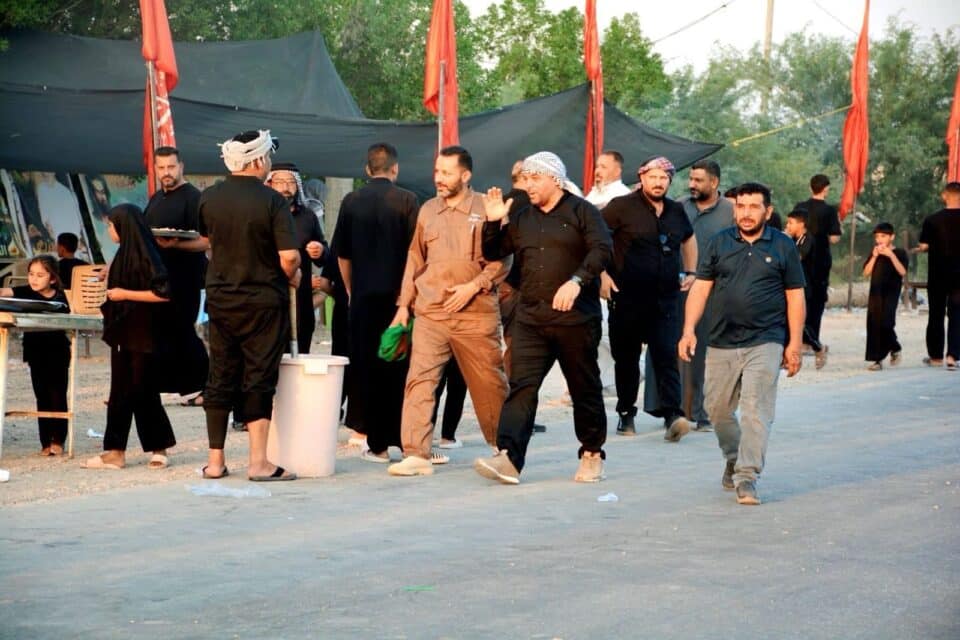 صورة من مقال: مديرية ماء ذي قار تستنفر ملاكاتها وآلياتها لتأمين مياه الشرب على محاور الزيارة الأربعينية