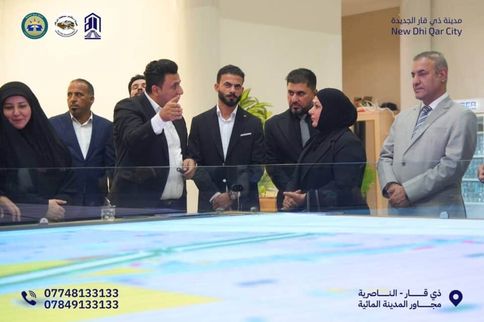 صورة من مقال: مشروع المدينة الجديدة في ذي قار يتضمن بنى تحتية متكاملة وخدمات شاملة