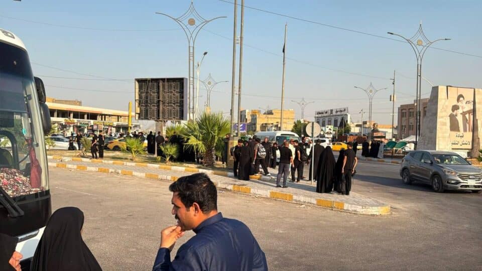 صورة من مقال: بالصور: مواطنون يرصدون إخفاق شركة نفط ذي قار في الالتزام بمواعيد نقل الزائرين