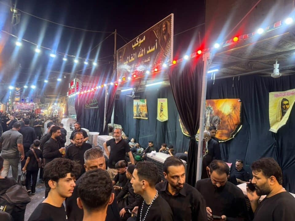 صورة من مقال: بلدية الناصرية تواصل دعمها الخدمي للمواكب الحسينية في كربلاء
