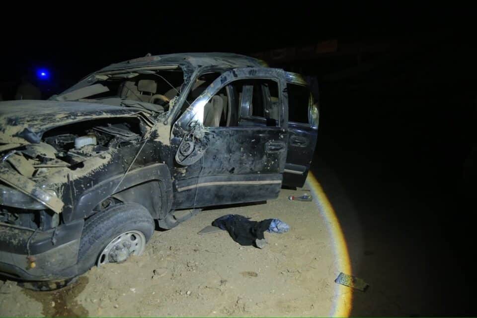 صورة من مقال: مصرع أربعة أشخاص وإصابة اثنين في انقلاب مركبة جنوب الناصرية