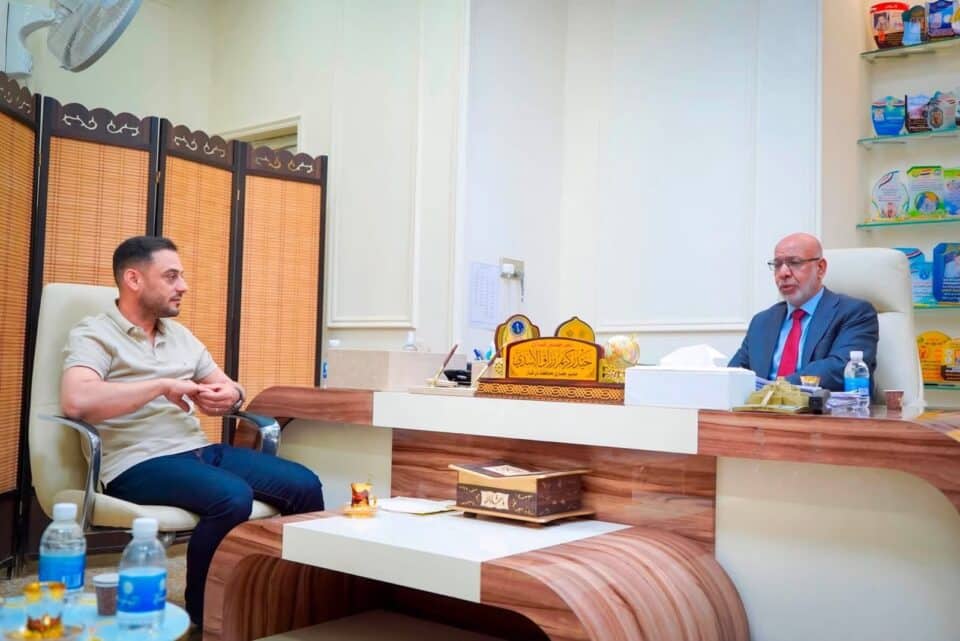 صورة من مقال: مباحثات في مقر مديرية المجاري بذي قار تتناول واقع الصرف الصحي وسبل تطويره