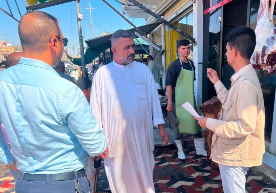 صورة من مقال: صحة ذي قار تنفذ حملة ميدانية لمكافحة الحمى النزفية في أسواق اللحوم شمال الناصرية