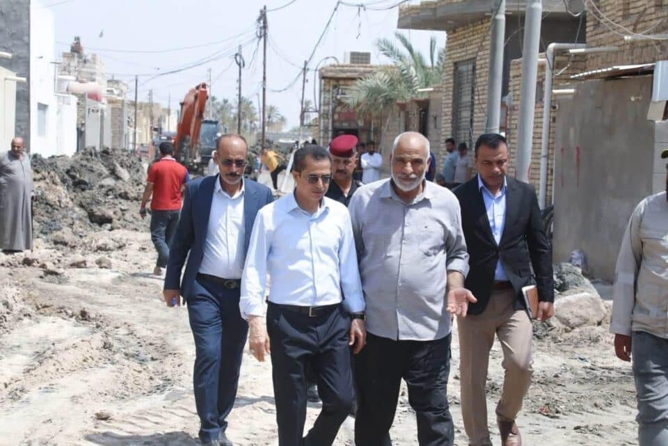 صورة من مقال: جولة ميدانية لمحافظ ذي قار تكشف تجاوز نسبة إنجاز شارع العكيكة والوائلي الـ25 بالمئة