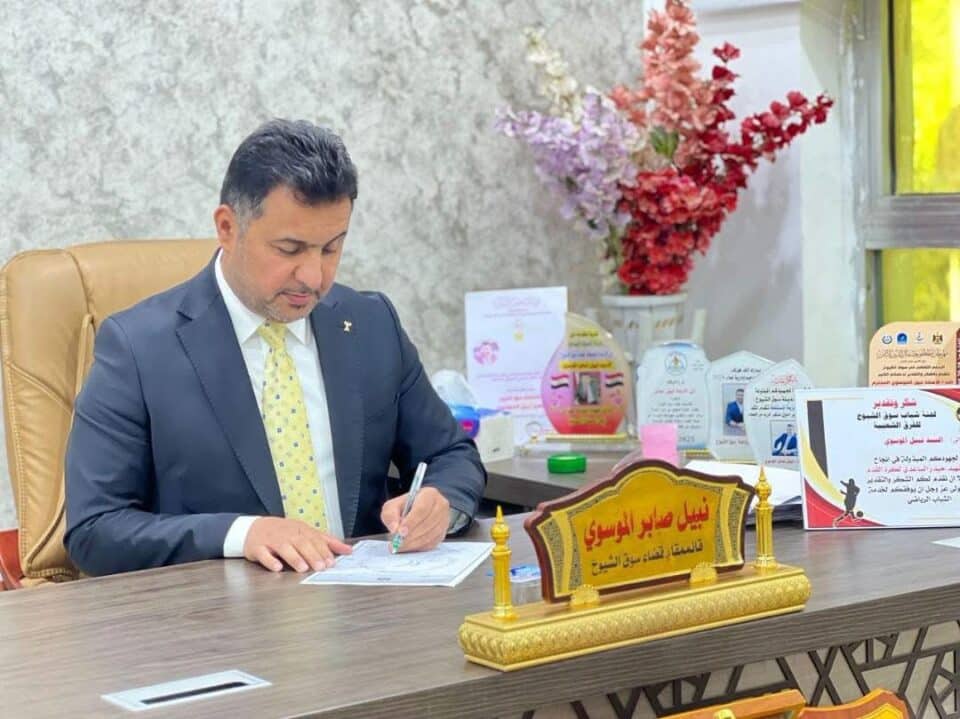 صورة من مقال: قائمقام سوق الشيوخ يُطلق تحذيراً: مشروع حيوي مهدد بالتوقف الكامل ومستحقات مالية عالقة بين التخطيط والمالية