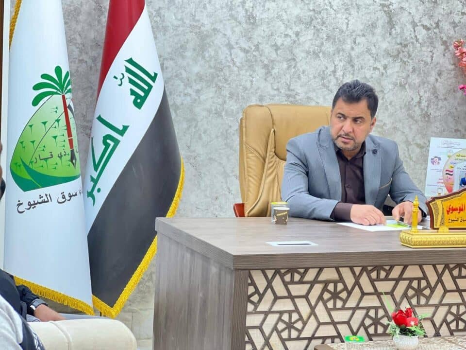 صورة من مقال: قائمقام سوق الشيوخ يكشف: إنجاز 20% فقط من مشروع البنية التحتية وهذه المناطق تتقدم