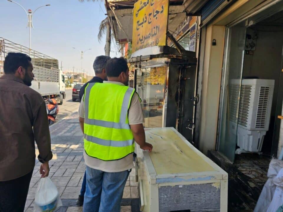 صورة من مقال: بلدية الناصرية تواصل حملتها الميدانية لرفع التجاوزات المعيقة لحركة المرور في شوارع المدينة