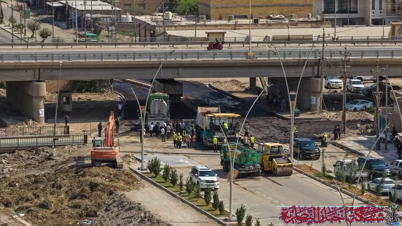 صورة من مقال: محافظ ذي قار يوجه بإنجاز أعمال إكساء شارع الجسر الكونكريتي لتحسين حركة المرور