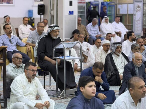 وكيل المرجعية في الناصرية يطالب بتصحيح سلم الرواتب وإصلاح المناهج الدراسية