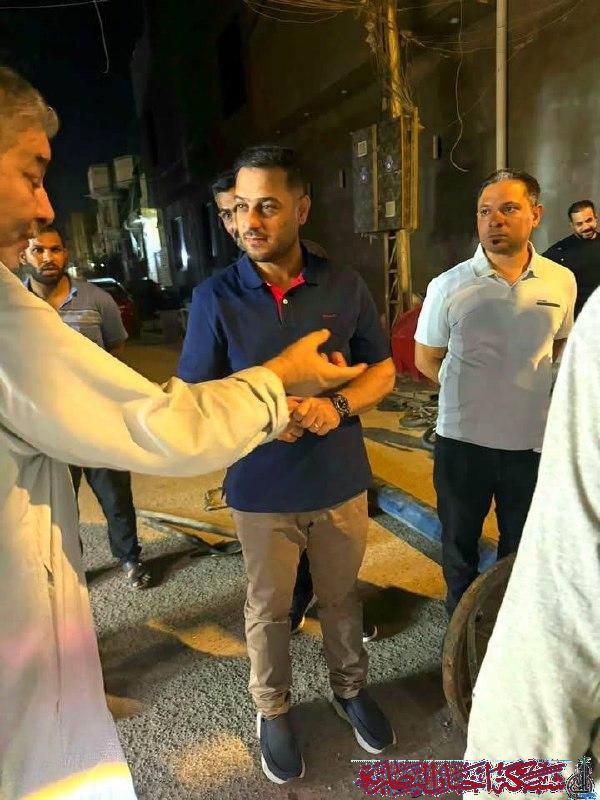 صورة من مقال: مدير مجاري ذي قار يشرف على حملات صيانة ليلية استعدادا لموسم الأمطار