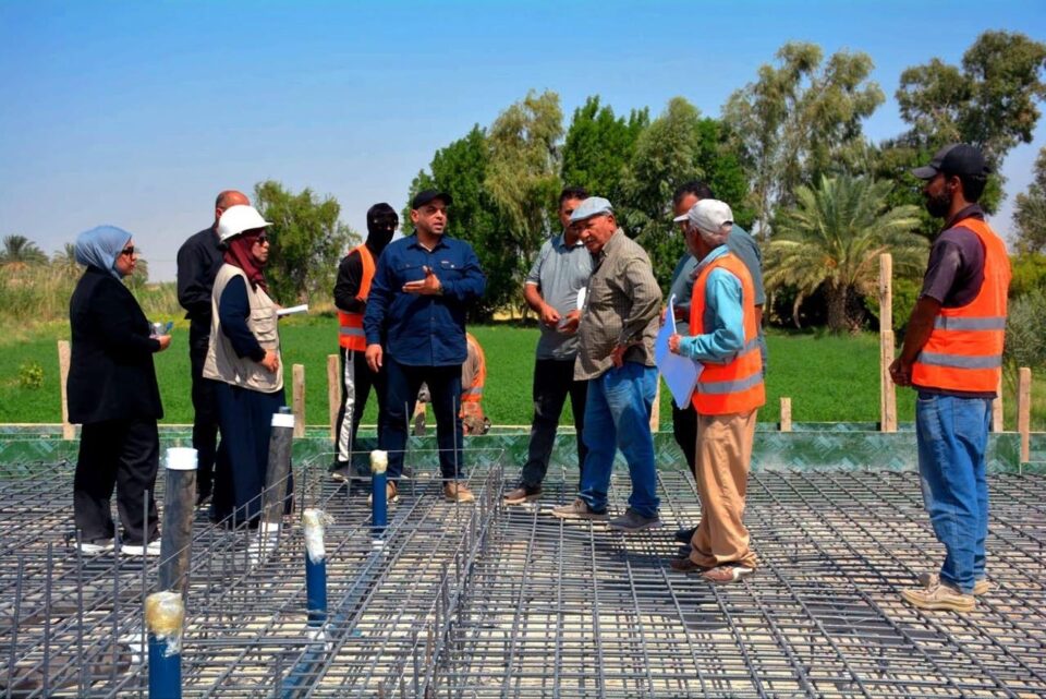صورة من مقال: ذي قار تباشر إنشاء مشروع ماء بطاقة 200 متر مكعب في قضاء النصر لخدمة سبع قرى