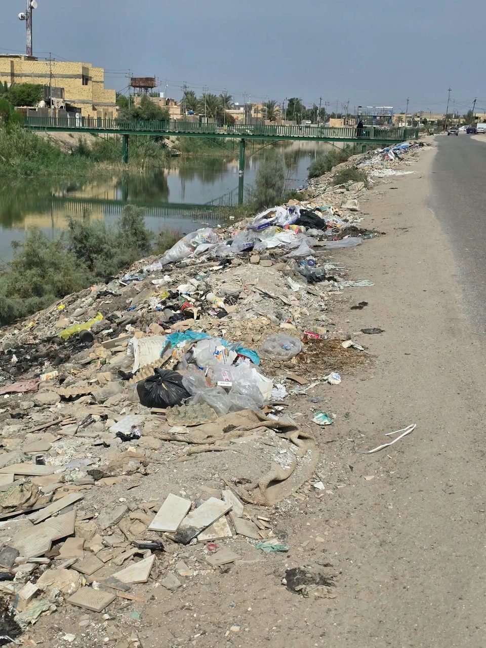 صورة من مقال: مديرية بيئة ذي قار توثق مخالفات بلدية كرمة بني سعيد وتستعد لاتخاذ إجراءات قانونية