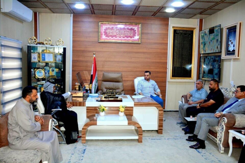 صورة من مقال: مدير ماء ذي قار يستقبل مواطنين ويطلع على مطالبهم ويوجه بمعالجتها