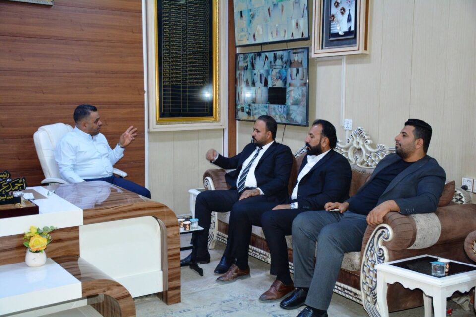 صورة من مقال: مدير ماء ذي قار يكشف خطط المديرية لتطوير الخدمات خلال استقباله عضو مجلس المحافظة